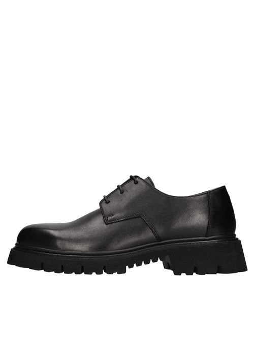 Stringate in pelle NEIL BARRETT+DOUCAL'S | DN3254BLDGUF243NN00NERO